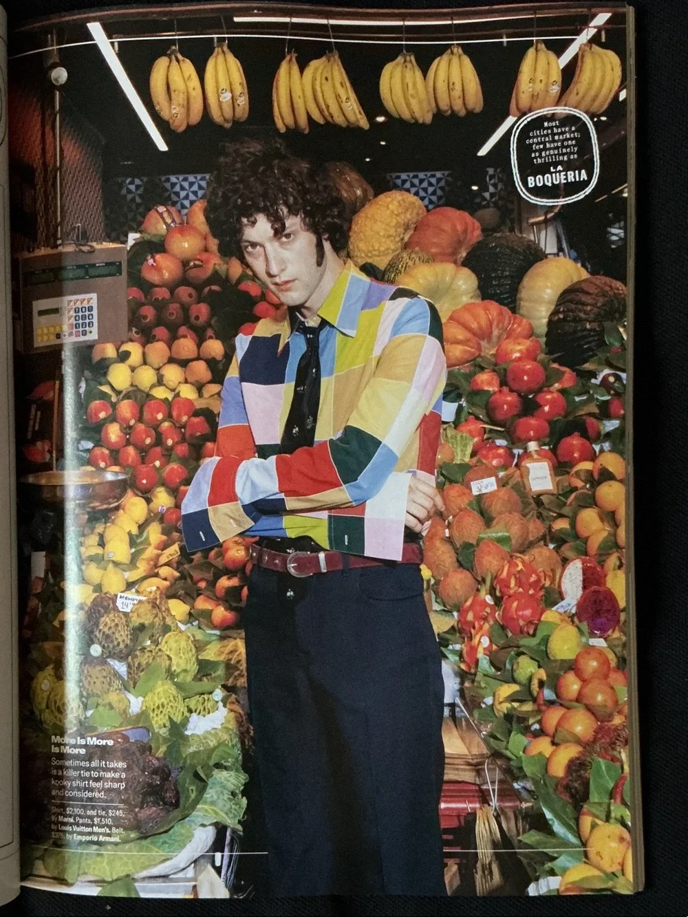 GQ Magazine Jeremy Strong on the Cover - Coffee Table Book